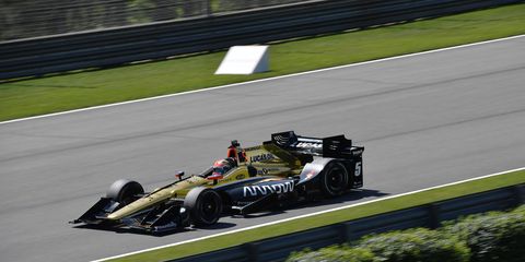 James Hinchcliffe has pledged to give his winnings from the Grand Prix of Indianapolis to the Canadian Red Cross. A wildfire has ravaged Alberta, a province in Hinchcliffe's home country.
