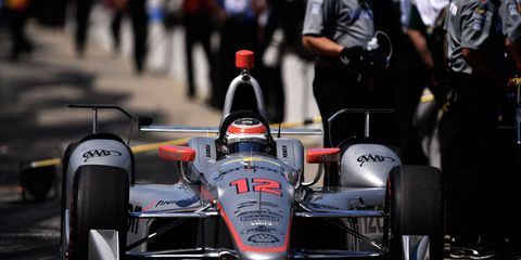 Team Penske Chevy driver Will Power established himself as the driver to beat for the pole at Indianapolis after a strong practice on Friday.
