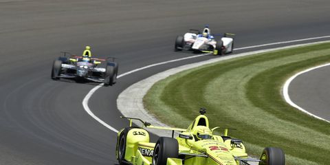After winning the last three IndyCar races, Simon Pagenaud faltered. The driver finished 19th in Sunday's Indy 500. It marks the first race of the season that a Team Penske driver wasn't on the podium.
