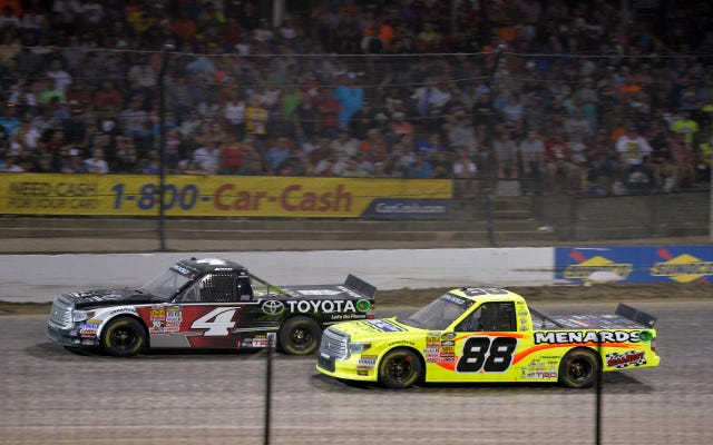 Erik Jones and Matt Crafton in battle for control of Camping World ...