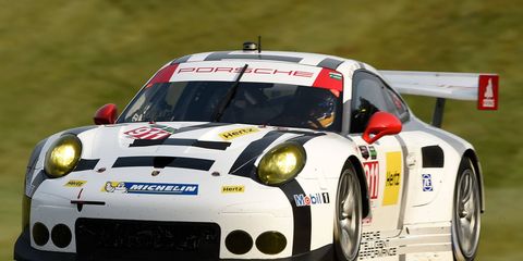Nick Tandy and Patrick Pilet were the overall winners at VIR with their GT LeMans class win in the Porsche 911 RSR.