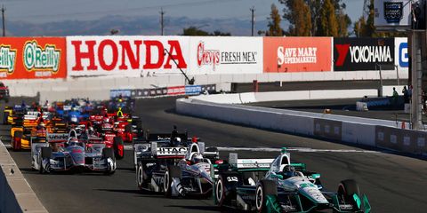 The Verizon IndyCar Series race at Sonoma averaged 536,000 viewers.