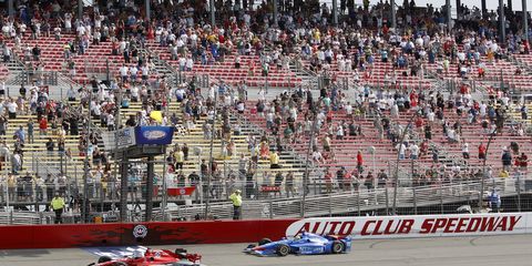 Fontana will not be on the IndyCar schedule for 2016.