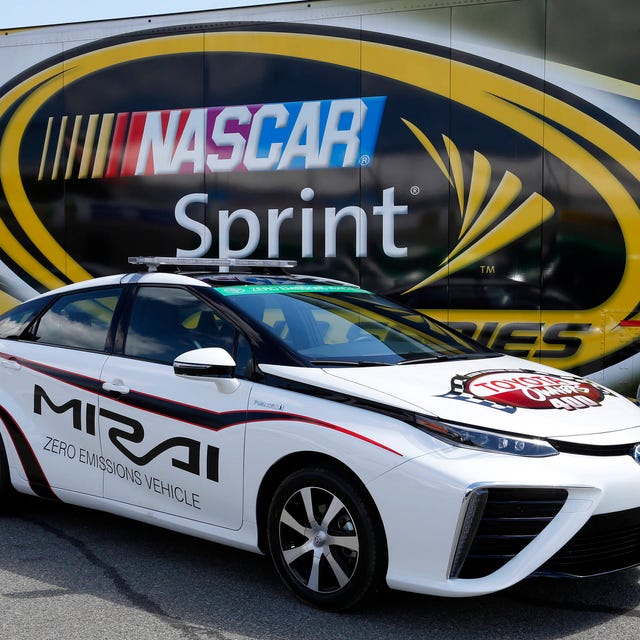 The 2016 Toyota Mirai will lead the field in Richmond on Saturday night.