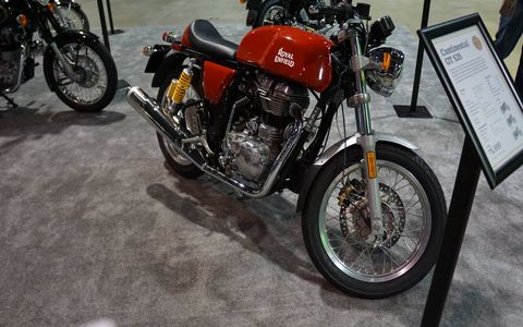 Royal Enfield has bikes in the 500cc range.