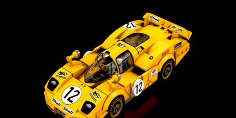 Lego Ideas builder Alan Guerzoni recreated the Ferrari 512S Coda Lunga as car #12 from the 1970 season.