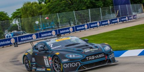 Christina Nielsen, shown here, will help the TRG-AMR team as it takes on Le Mans this year.