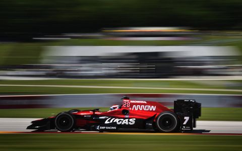 Sights from the IndyCar action at Road America, Saturday, June 24, 2017