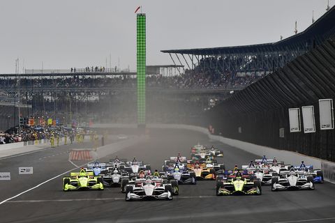 Sights from the action at the IndyCar Grand Prix on the Indianapolis Motor Speedway road course, Saturday, May 12, 2018.
