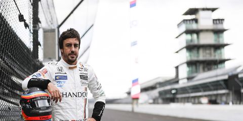 Fernando Alonso completed his Indy 500 rookie test this past week.