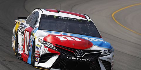 Kyle Busch leads his teammates in the MENCS championship standings with 463 points, fourth among all Cup drivers.
