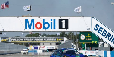 The 12 Hours of Sebring is Saturday, and it will be televised live by Fox Sports 1.