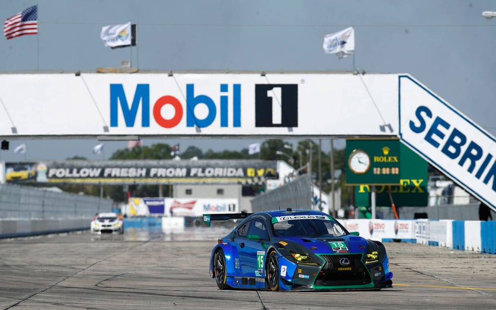 IMSA 12 Hours of Sebring TV and online schedule