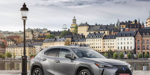 The 2019 Lexus UX stays true to the brand's visual identity from every angle