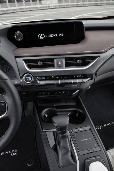 The 2019 Lexus UX's interior and a look at the small crossover in detail