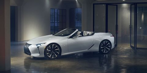 The Lexus LC convertible concept is headed to Detroit, and then likely production.