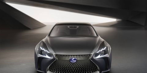 Lexus introduced its fuel-cell LF-FC concept at the 2015 Tokyo motor show.