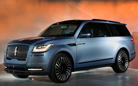 2018 Lincoln Navigator Concept debuts at New York auto show