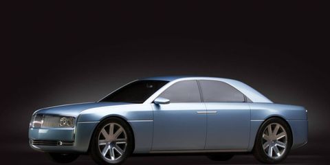 The 2002 Lincoln Continental concept was revealed at the Los Angeles Auto Show and drew praise from the press.
