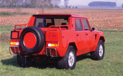 The Lamborghini LM 002 practically invented the segment of big, flashy and fast performance SUVs.