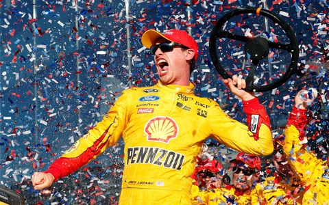 Team Penske driver Joey Logano won the 2015 Daytona 500 on Sunday.