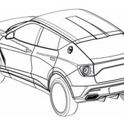 Patent drawings that emerged last year offer an idea of what a performance-oriented crossover from the famed British sports car-builder might look like.