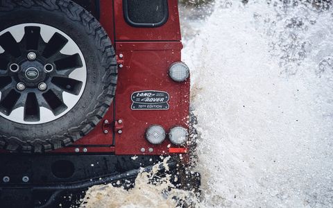 Land Rover will build 'up to' 150 of these luxurious Defender Works V8 trucks in both 90- and 110-inch wheelbase configurations. Combining the Defender's classic looks with modern power, they will be offered through Land Rover Classic -- but not to buyers in the United States.