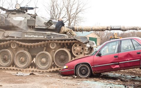 Is there any force that can stop the terrifying power of Larry the Tank?