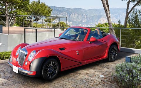 The Himiko consists of a Miata stretched by 26.2 inches at the front, and plenty of custom Morgan-style bodywork.
