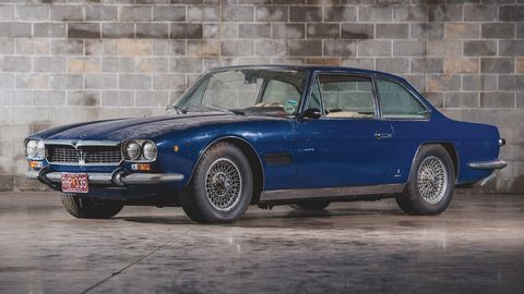 This 1970 Maserati Mexico 4.7 Coupe has been in storage since 1987.