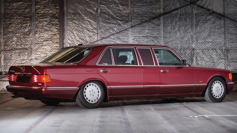 Mystery Middle East Mercedes Limo Heads To Auction Mystery Middle East Mercedes Limo Heads To Auction