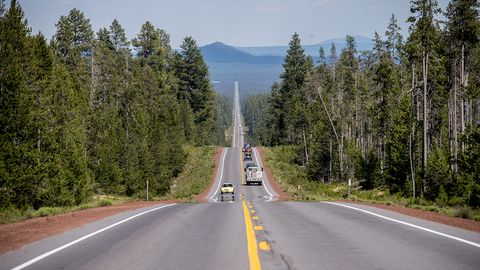 Hundreds of Minis traveled to Colorado from both coasts over the course of nine days, covering hundreds of miles each day.