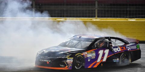 Saturday night's win in the Sprint All-Star Race was a first for Joe Gibbs Racing.