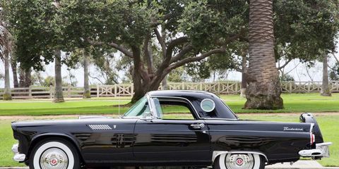 Monroe's 1956 Thunderbird was missing for 50 years until the current owner tracked it down.