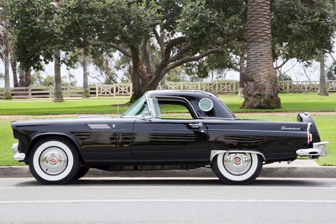 Monroe's 1956 Thunderbird was missing for 50 years until the current owner tracked it down.