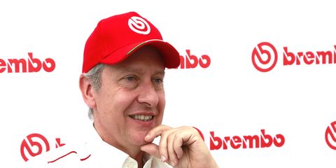 Mario Almondo is the general manager of Brembo's Performance Division.