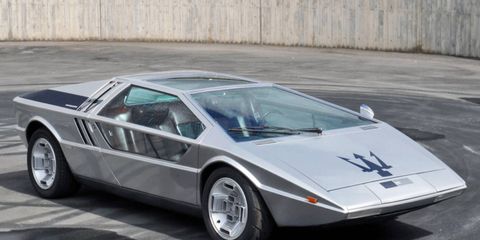 The Giugiaro-styled Boomerang uses Bora mechanicals and requires Jean-Michel Jarre's Oxygene to run properly.