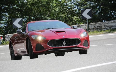 The decade-old Maserati Gran Turismo is aging gracefully, with just a bit of nip and tuck to keep it fresh for 2018. Still powered by the gloriously loud 454-hp naturally aspirated V8, Maserati claims a 0-60 time of just 4.9 seconds. It goes on sale in the fourth quarter of this year in coupe and cabrio form starting at an entirely reasonable $132,825.