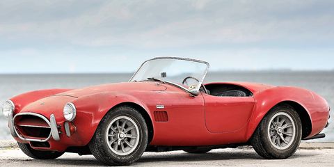 This 1967 Shelby Cobra shared a garage with a very rare Ferrari since 1991, when the owner couldn't find buyers for the pair.