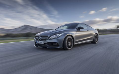 17 Mercedes Amg C63 S Coupe First Drive