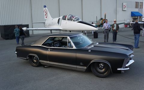 Check out the planes and automobiles at McCall Motorworks Revival by the Monterey airport.