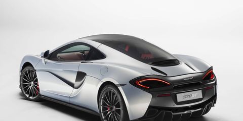 The McLaren 570GT gets a softer suspension and easier steering for better manners on the public roads.