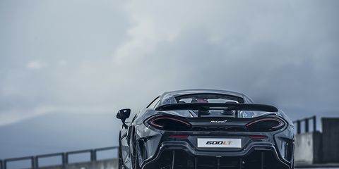 The McLaren 600LT is nearly 3 inches longer than a 570S, leading to more efficient aero.
