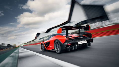 Everything about the McLaren Senna, from its on-track performance to to its brutal appearance, is extreme by design. We drive a prototype of the limited-edition (and completely sold-out) performance machine at Silverstone Circuit to see if it lives up to its storied name.