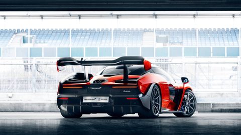 Everything about the McLaren Senna, from its on-track performance to to its brutal appearance, is extreme by design. We drive a prototype of the limited-edition (and completely sold-out) performance machine at Silverstone Circuit to see if it lives up to its storied name.