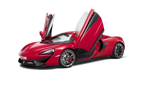The McLaren 540C Coupe is part of the company's Sport Series and debuted at the Shanghai auto show.