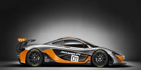 The McLaren P1 GTR concept made its public debut in Monterey, boasting incredible specs and promising awesome performance.