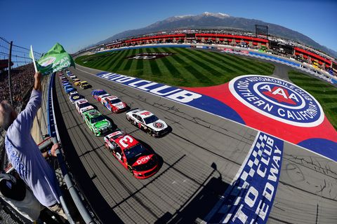 Sights from the NASCAR action at Auto Club Speedway, Sunday March 17, 2019.