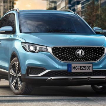 The MG eZS will be the brand's first EV, based on the ZS SUV that went on sale earlier with a small gasoline engine.