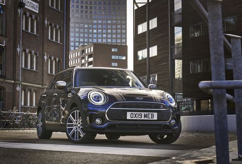 The 2020 Mini Clubman sticks with the current model spread, offering front- or all-wheel drive with a turbocharged, 1.5-liter three-cylinder in the Clubman (134 peak horsepower, 162 lb-ft of torque), a 2.0-liter four in the Clubman S (189 hp, 207 lb-ft) and a hot-rodded four in the Clubman John Cooper Works (228 hp, 258 lb-ft).